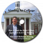 Aiming at College CD Art with Shadow