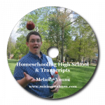 Homeschooling High School CD Art with Shadow