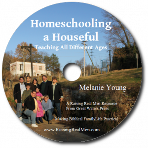 Homeschooling a Houseful CD Art with Shadow