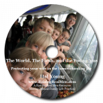 The World The Flesh and the Younguns CD Art with Shadow