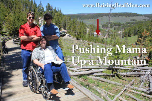 Pushing Mama Up a Mountain
