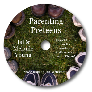 Parenting Preteens CD Art with Shadow