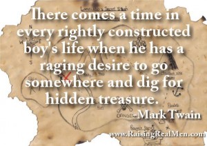 Mark Twain What Boys Are Like Treasure Hunting
