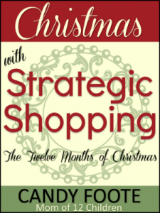 Candy Foote Christmas with Strategic Shopping