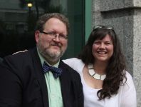 Hal and Melanie at Science Museum 150