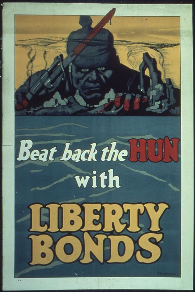 WWI Beat Back the Hun with Liberty Bonds