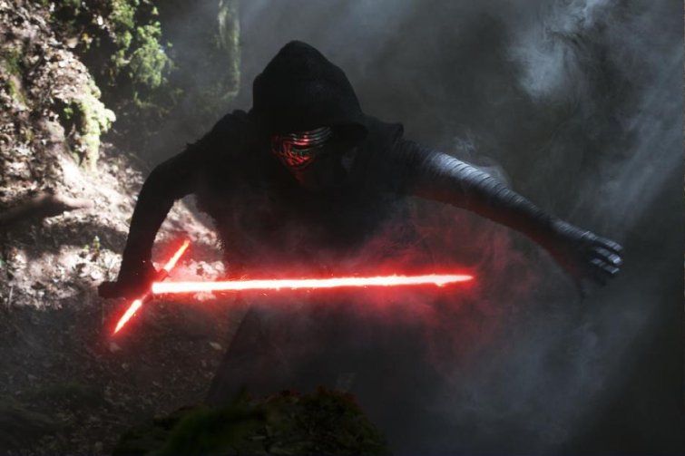 Star Wars Kylo Ren and Light Saber