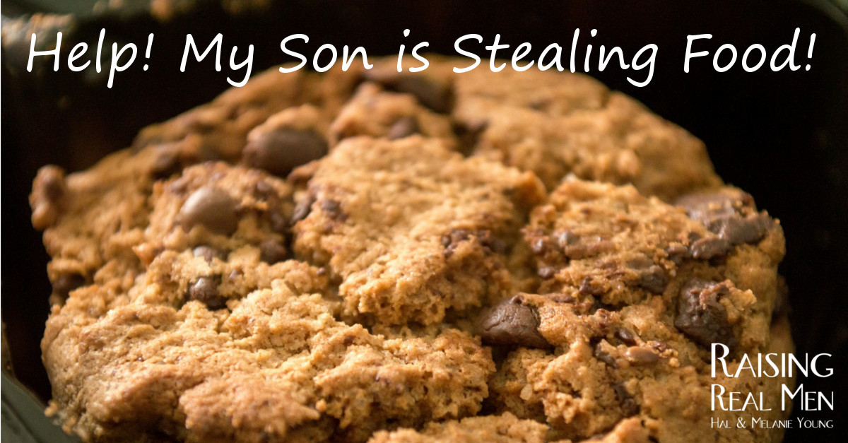 Raising Real Men » » Q&A My Son is Stealing Food…