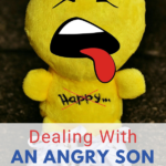 A reader asks what to do with a violently angry 11-year-old son who is fighting and hurting his siblings. Dealing With An Angry Son #Parenting #ParentingBoys #Angry