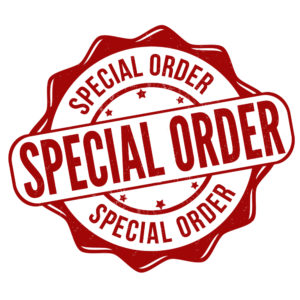 Special Orders